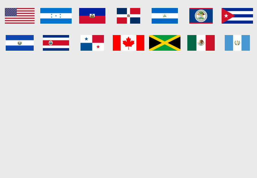 North and Central America: Flags - Flag Quiz Game - Seterra