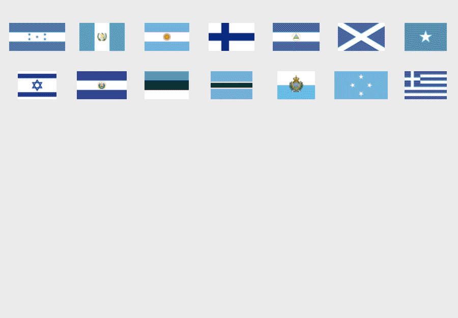 Blue and White Flags - Flag Quiz Game - Seterra