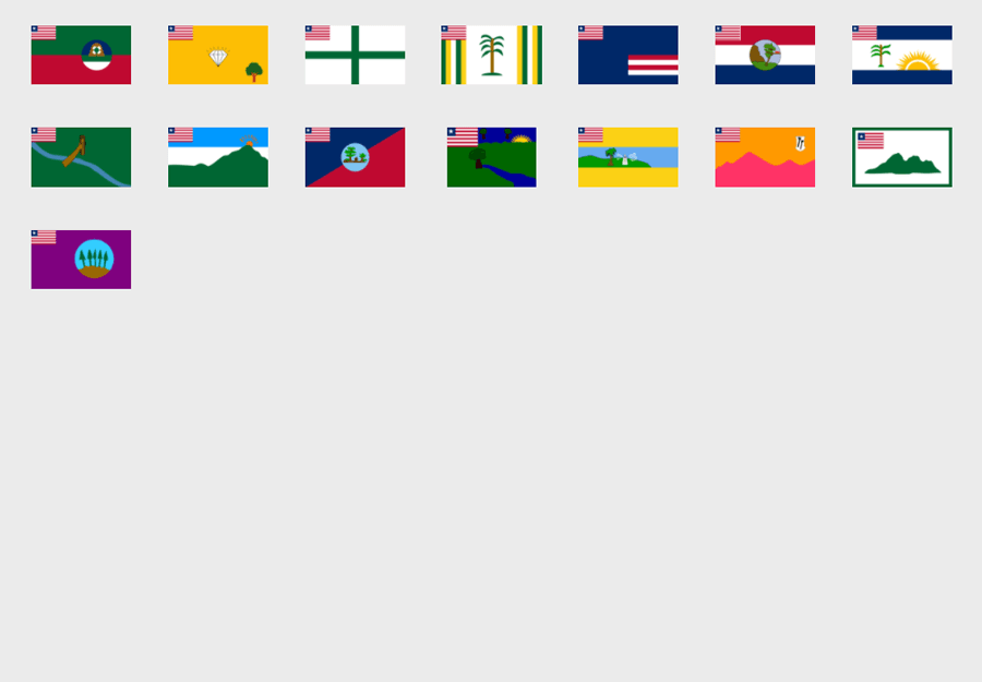 África: Bandeiras (versão fácil) - Flag Quiz Game - Seterra