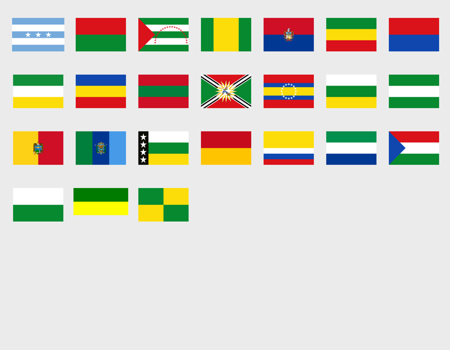 Brasil: Bandeiras das unidades federativas - Flag Quiz Game - Seterra
