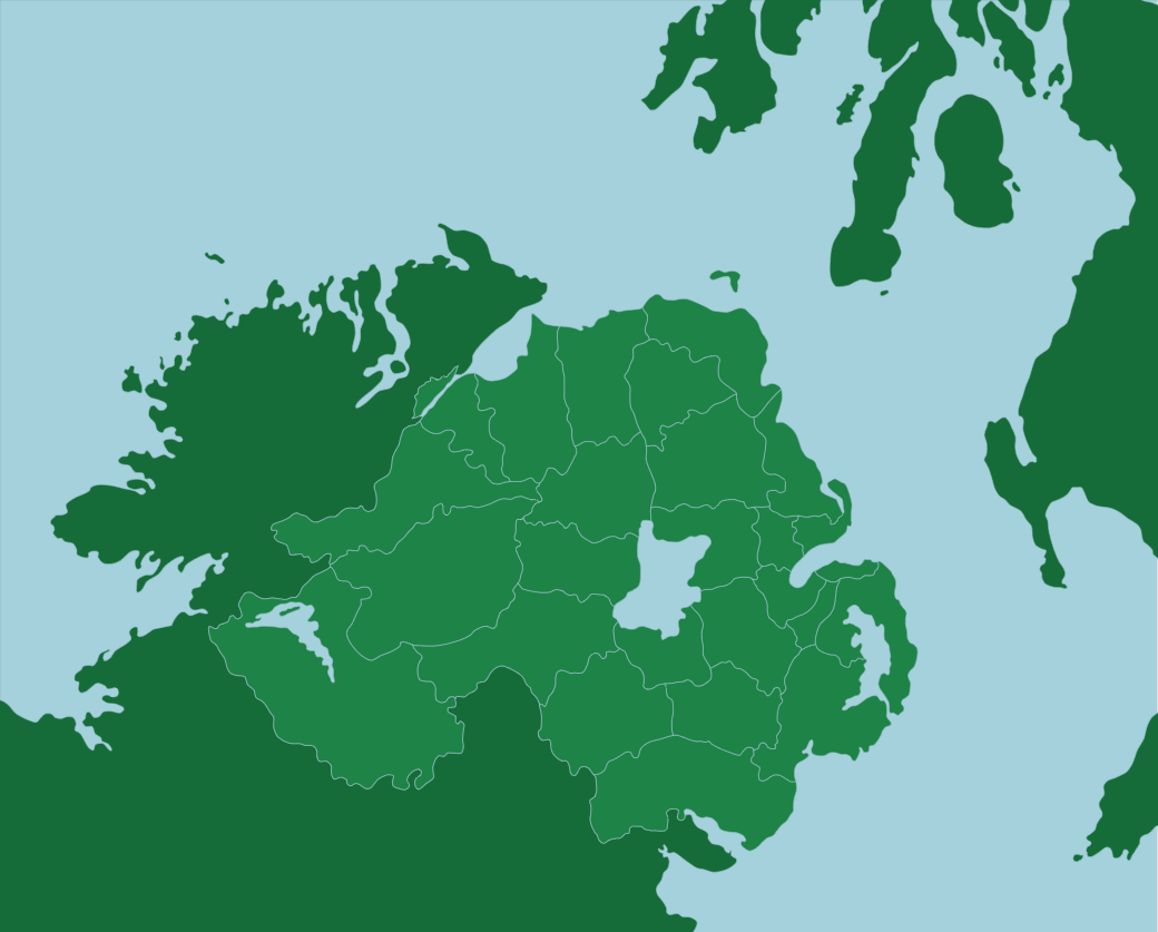 Northern Ireland Map. Northern Ireland on the Map. Ireland Geography. Northern Ireland in the Map. Uk north
