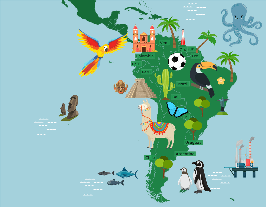South american country. Южная Америка для детей. Карта мультяшная. Северная Америка для детей. Южная Америка карта для детей.