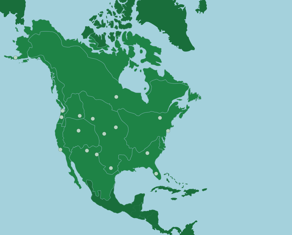 Государственные границы северной америки