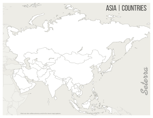 geography asia worksheet